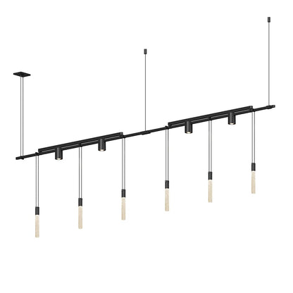 Sonneman Suspenders 12 Light 73" Wide Full Sized Pendant