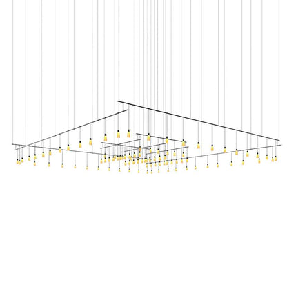Sonneman Suspenders 220" Wide Suspension Pendant