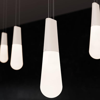 Sonneman Suspenders 117" Wide LED Abstract Linear Chandelier