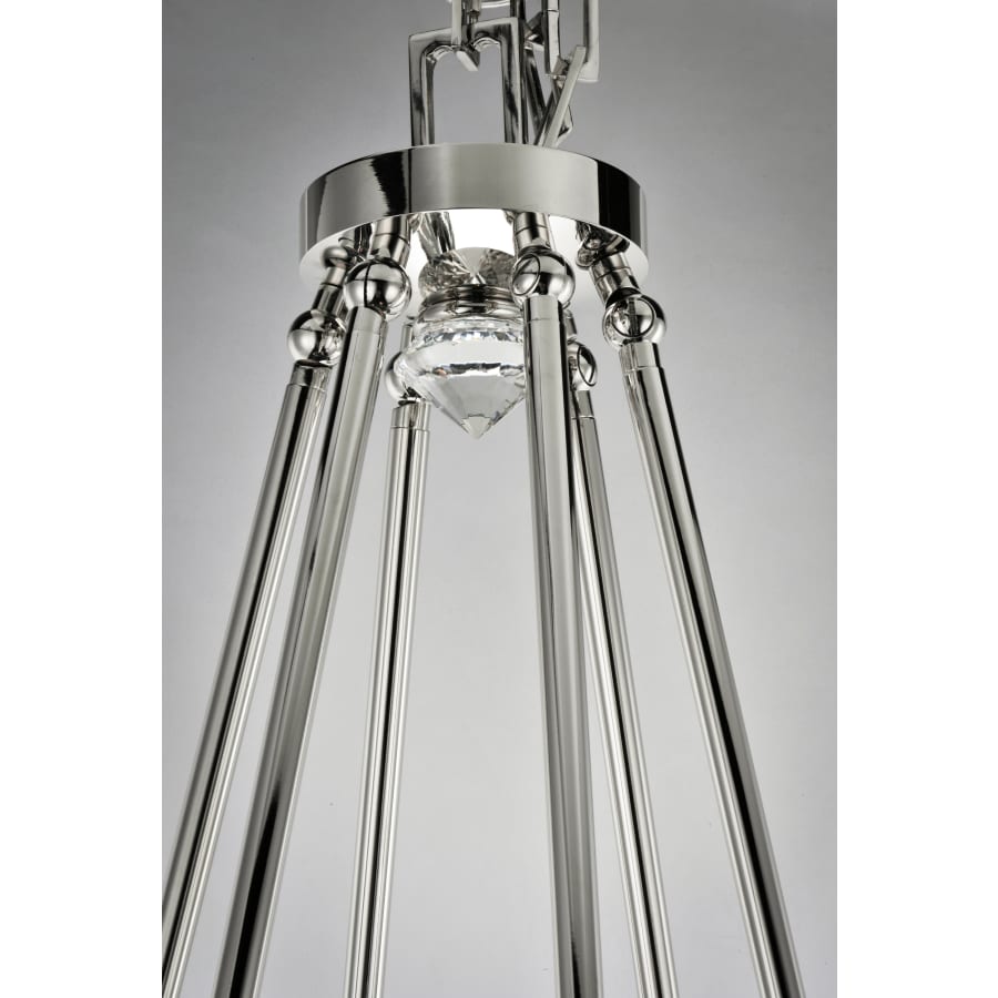 Studio M Empire 12 Light 26-1/2" Wide Integrated LED Chandelier with Faceted Crystal Shades