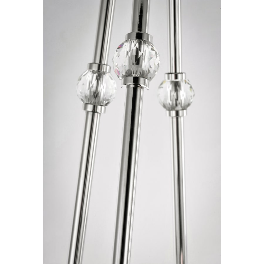 Studio M Empire 12 Light 26-1/2" Wide Integrated LED Chandelier with Faceted Crystal Shades