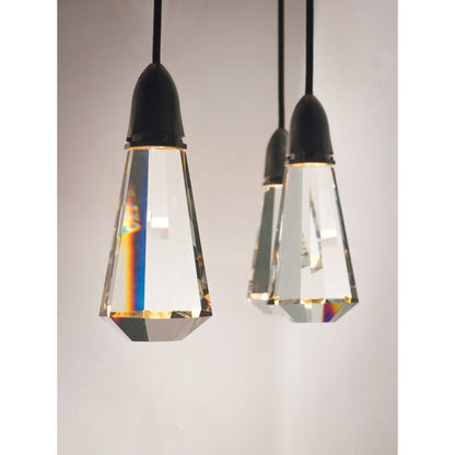 Studio M 10 Carat 10 Light 29-1/2" Wide Integrated LED Multi Light Pendant with Jewel Cut Crystals