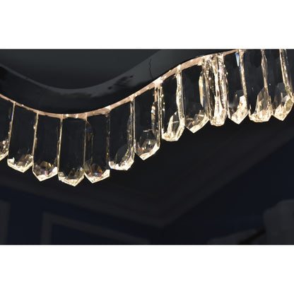 Studio M Rolland 30" Wide LED Crystal Pendant