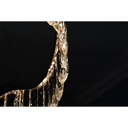 Studio M Rolland 30" Wide LED Crystal Pendant