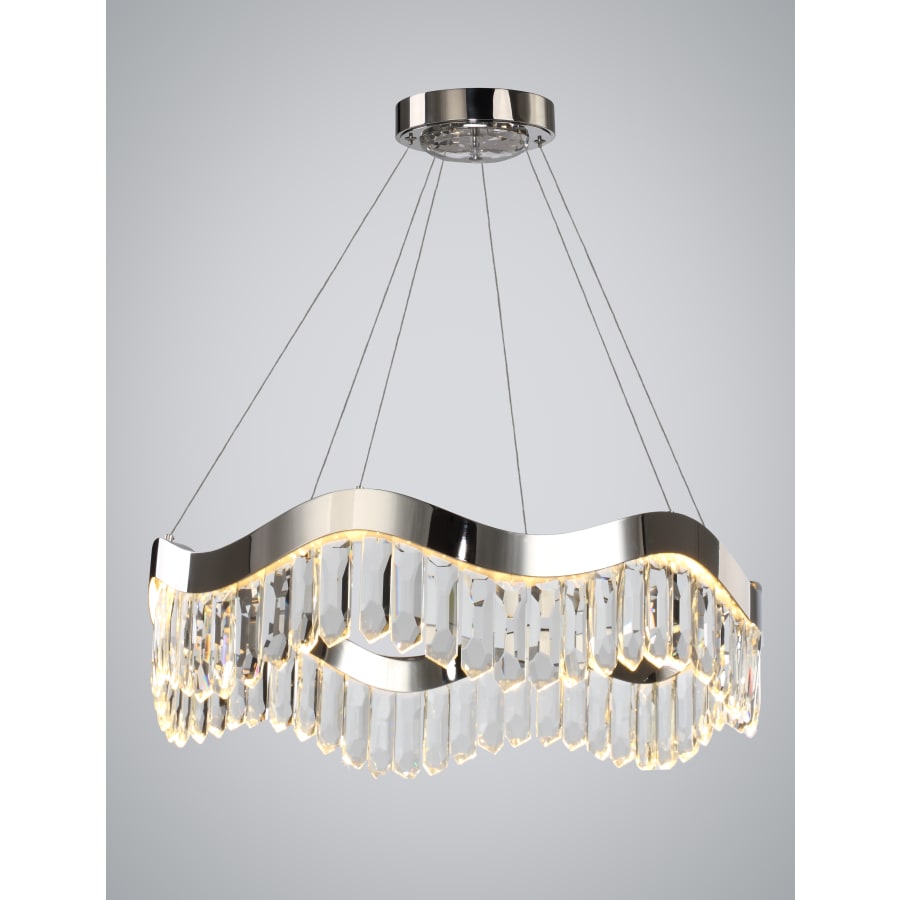 Studio M Rolland 30" Wide LED Crystal Pendant