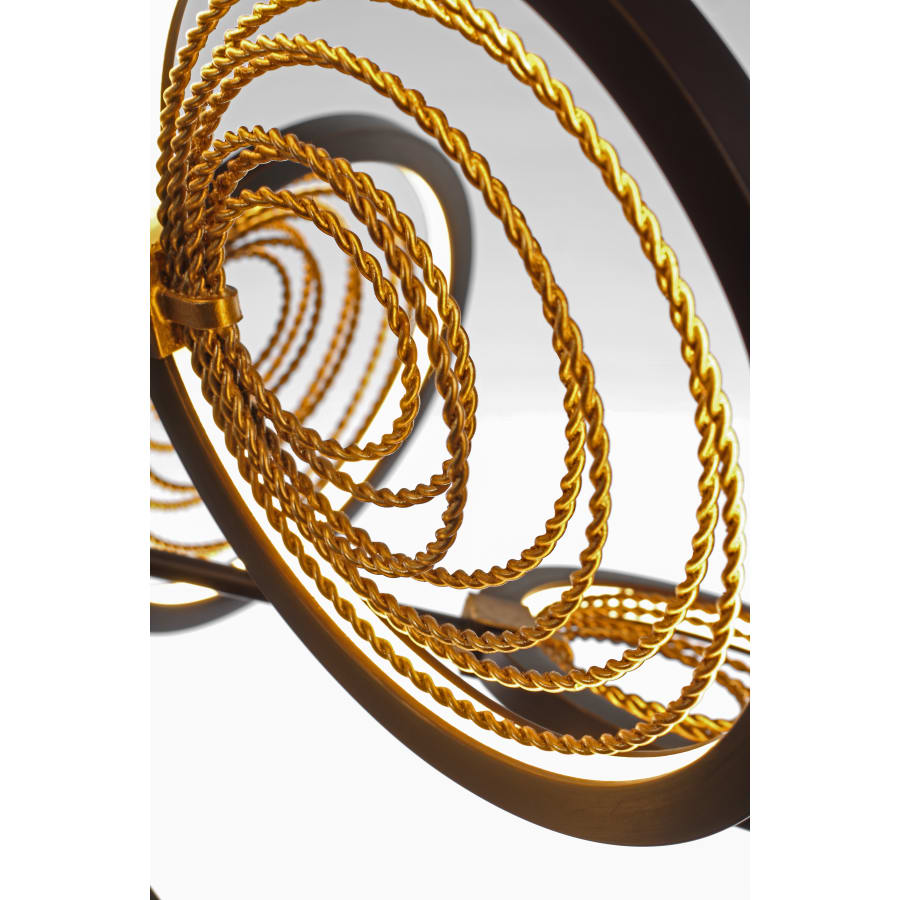 Studio M Lariat 7 Light 37" Wide LED Abstract Pendant