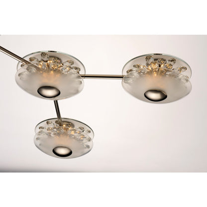 Studio M Peony 7 Light 50" Wide LED Abstract Multi Light Pendant