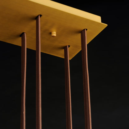 Studio M Stratum 32" Wide LED Abstract Linear Pendant by Nina Magon