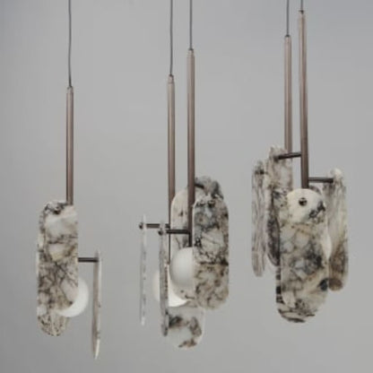 Studio M Megalith 5 Light 48" Wide LED Linear Chandelier by Nina Magon