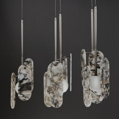 Studio M Megalith 5 Light 48" Wide LED Linear Chandelier by Nina Magon