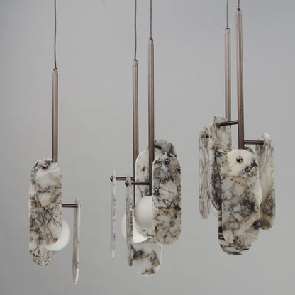 Studio M Megalith 5 Light 48" Wide LED Linear Chandelier by Nina Magon