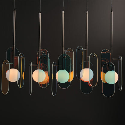 Studio M Megalith 5 Light 48" Wide LED Linear Chandelier by Nina Magon