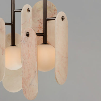 Studio M Megalith 5 Light 48" Wide LED Linear Chandelier by Nina Magon