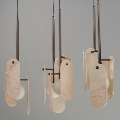 Studio M Megalith 5 Light 48" Wide LED Linear Chandelier by Nina Magon