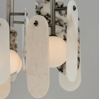 Studio M Megalith 5 Light 48" Wide LED Linear Chandelier by Nina Magon
