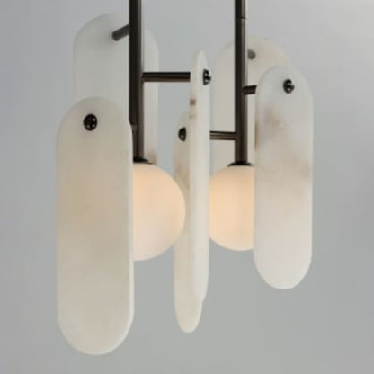Studio M Megalith 5 Light 48" Wide LED Linear Chandelier by Nina Magon