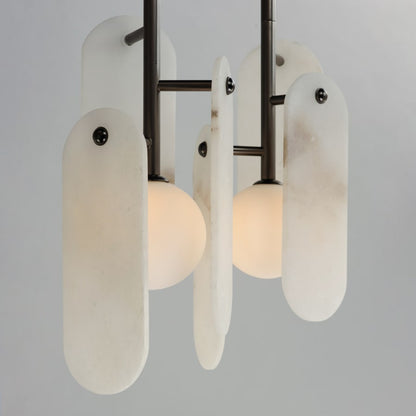 Studio M Megalith 5 Light 48" Wide LED Linear Chandelier by Nina Magon