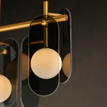 Studio M Megalith 5 Light 47" Wide LED Abstract Chandelier