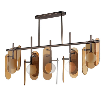 Studio M Megalith 5 Light 47" Wide LED Abstract Chandelier