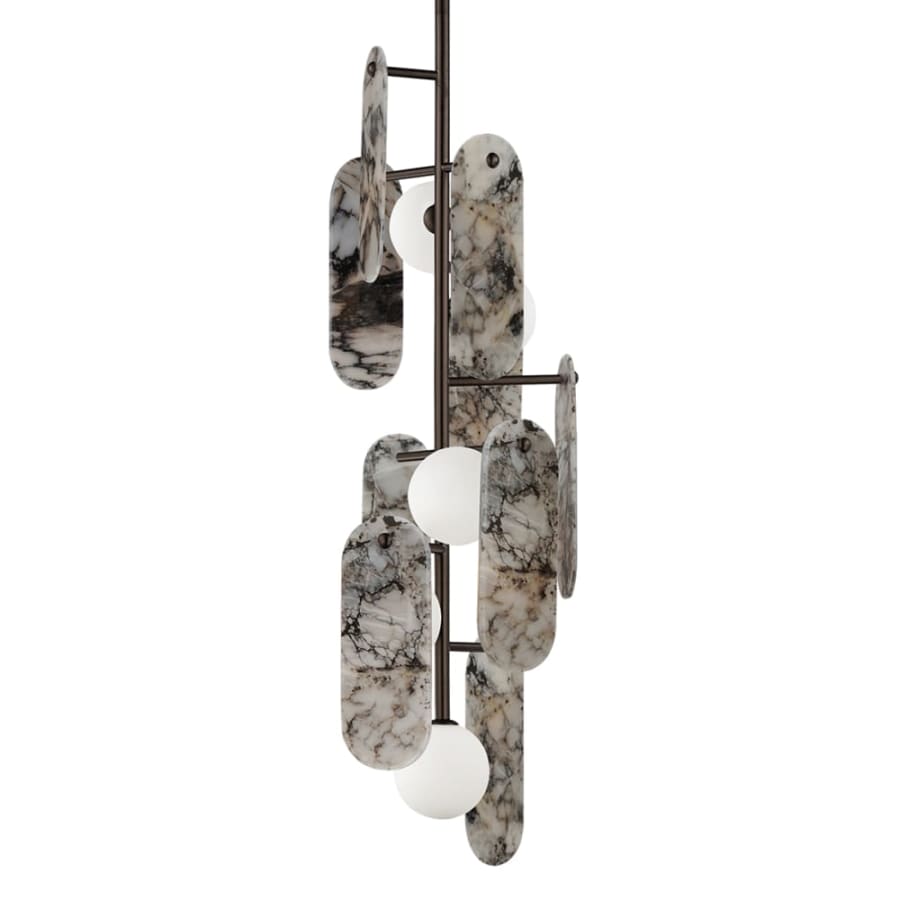 Studio M Megalith 5 Light 13" Wide LED Abstract Pendant