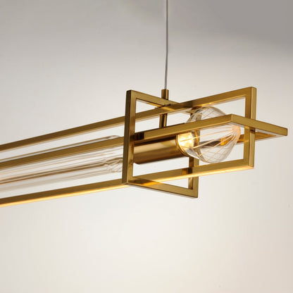 Studio M Zeppelin 6" Wide LED Linear Chandelier by Nina Magon