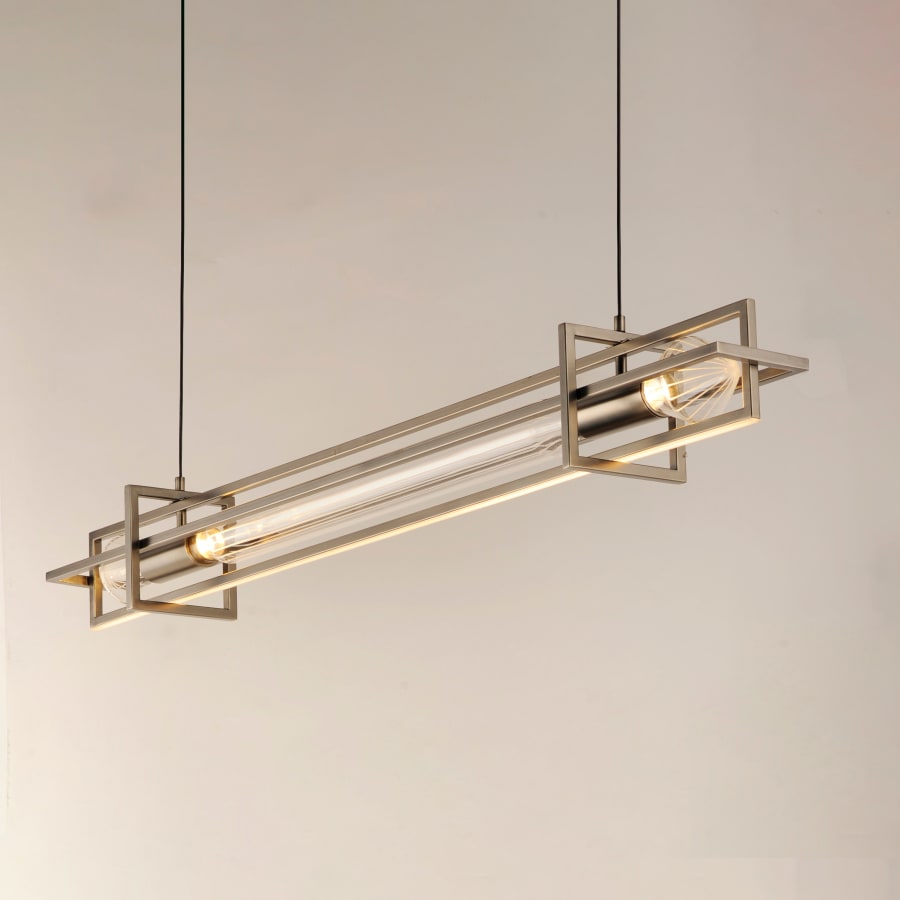 Studio M Zeppelin 6" Wide LED Linear Chandelier by Nina Magon