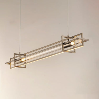 Studio M Zeppelin 6" Wide LED Linear Chandelier by Nina Magon
