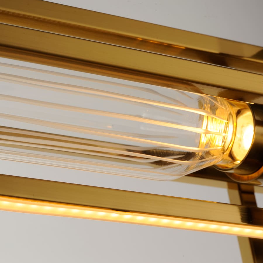 Studio M Zeppelin 6" Wide LED Linear Chandelier by Nina Magon