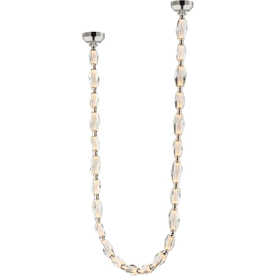 Studio M Dolce Vita 132" Wide Crystal Linear Pendant