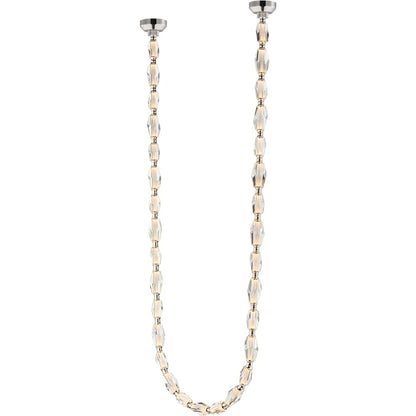 Studio M Dolce Vita 180" Wide Crystal Linear Pendant