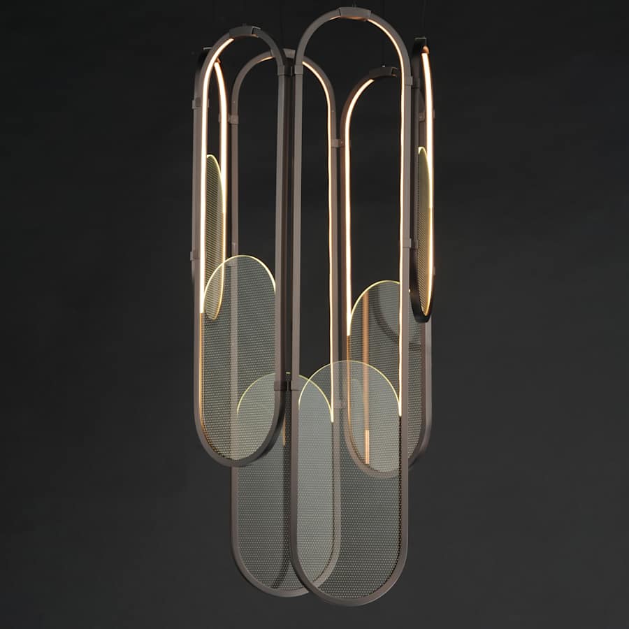 Studio M Trance 18" Wide Multi Light Pendant