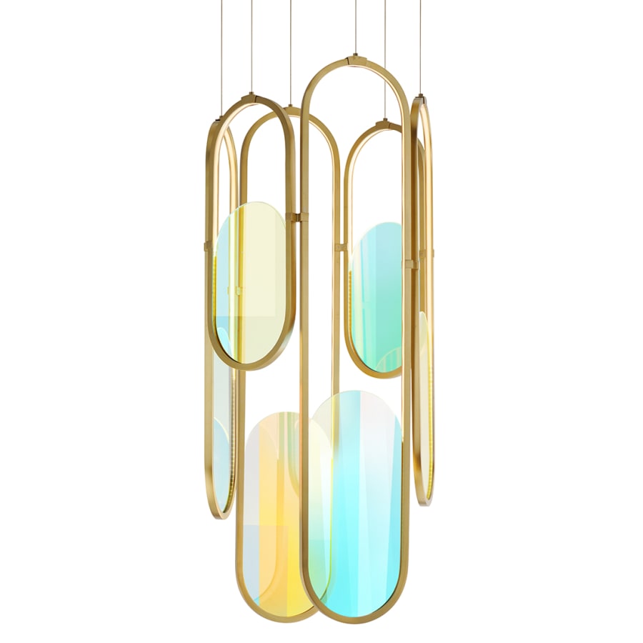 Studio M Trance 18" Wide Multi Light Pendant