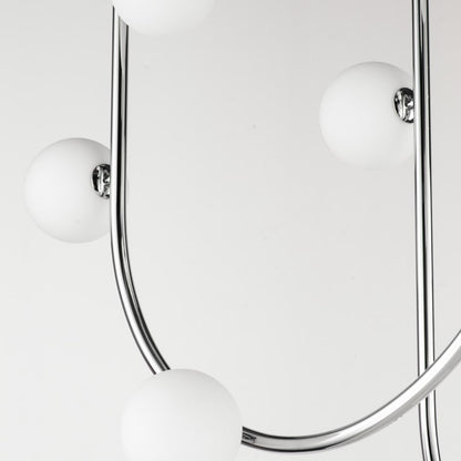 Studio M Contour 14 Light 43" Wide LED Semi-Flush Ceiling Fixture by Nina Magon
