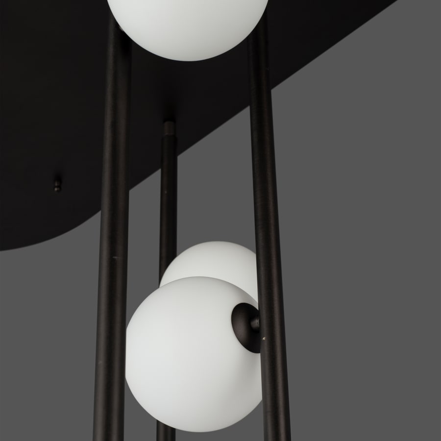Studio M Contour 19 Light 52" Wide LED Semi-Flush Ceiling Fixture by Nina Magon