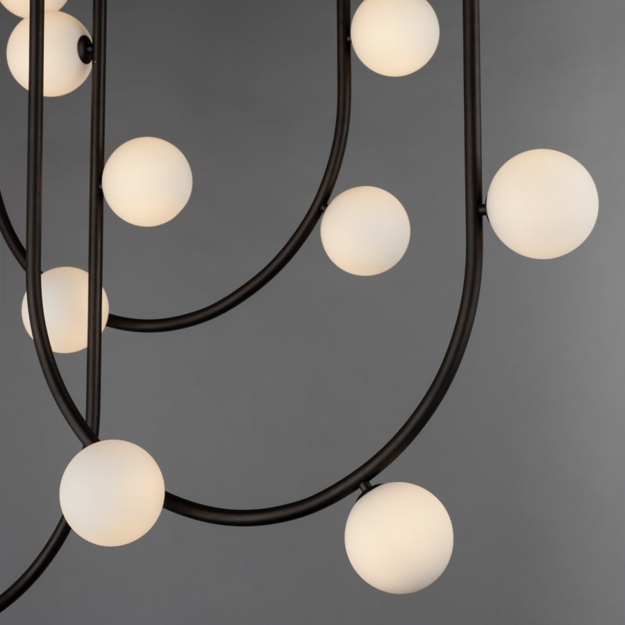 Studio M Contour 19 Light 52" Wide LED Semi-Flush Ceiling Fixture by Nina Magon