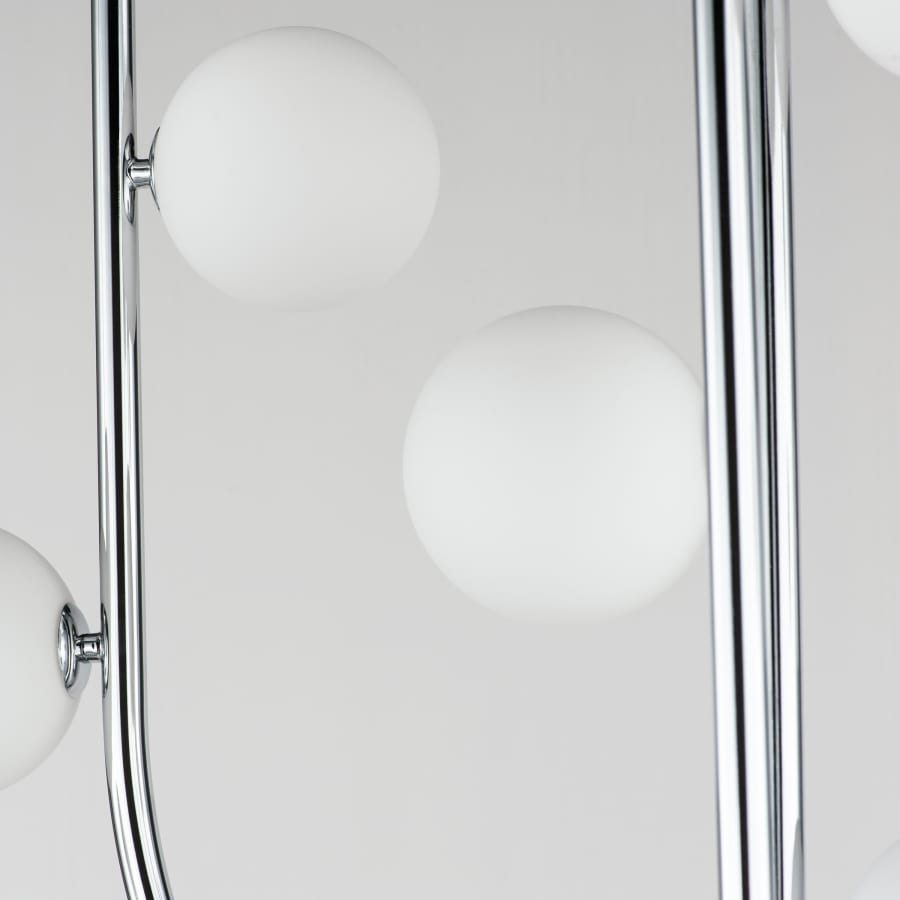 Studio M Contour 19 Light 52" Wide LED Semi-Flush Ceiling Fixture by Nina Magon