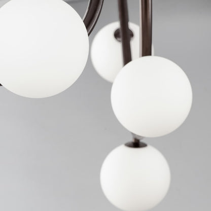 Studio M Contour 19 Light 52" Wide LED Semi-Flush Ceiling Fixture by Nina Magon