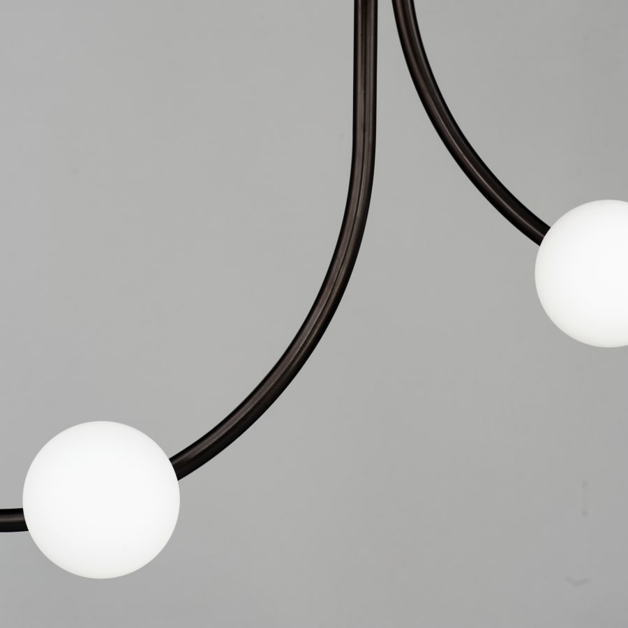 Studio M Contour 19 Light 52" Wide LED Semi-Flush Ceiling Fixture by Nina Magon