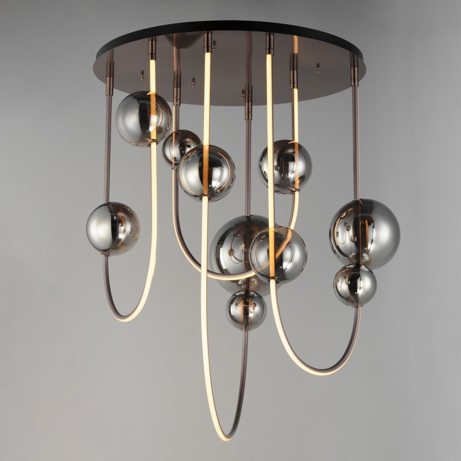 Studio M Dreamer 33" Wide LED Abstract Multi Light Pendant