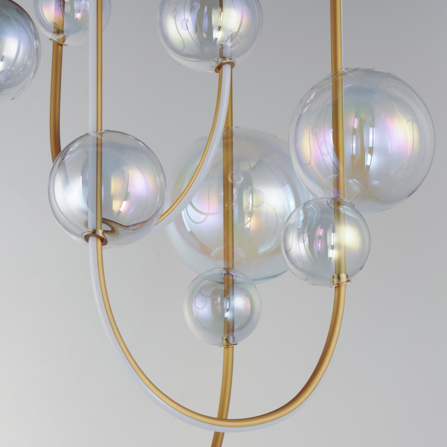 Studio M Dreamer 33" Wide LED Abstract Multi Light Pendant