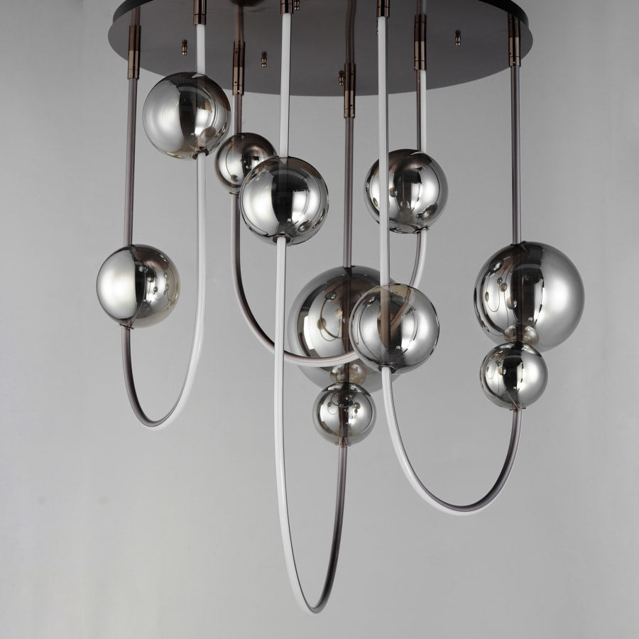 Studio M Dreamer 33" Wide LED Abstract Multi Light Pendant