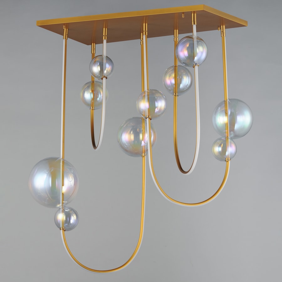 Studio M Dreamer 36" Wide LED Abstract Linear Pendant