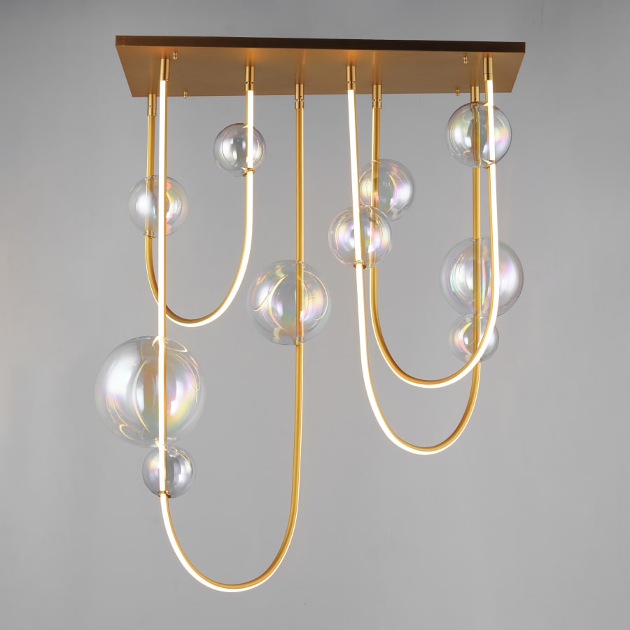 Studio M Dreamer 36" Wide LED Abstract Linear Pendant