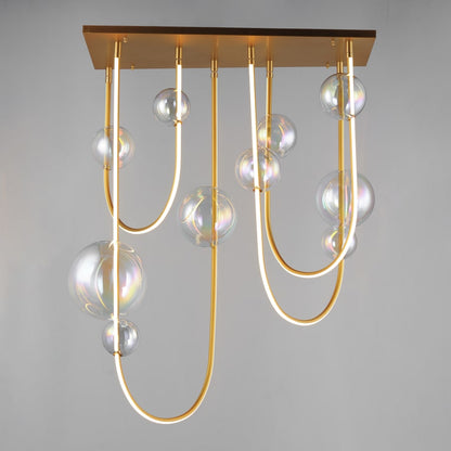 Studio M Dreamer 36" Wide LED Abstract Linear Pendant