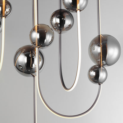 Studio M Dreamer 36" Wide LED Abstract Linear Pendant