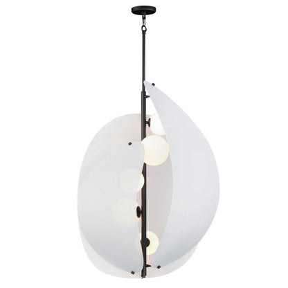 Studio M Chips 5 Light 35" Wide LED Chandelier by Mat Sanders