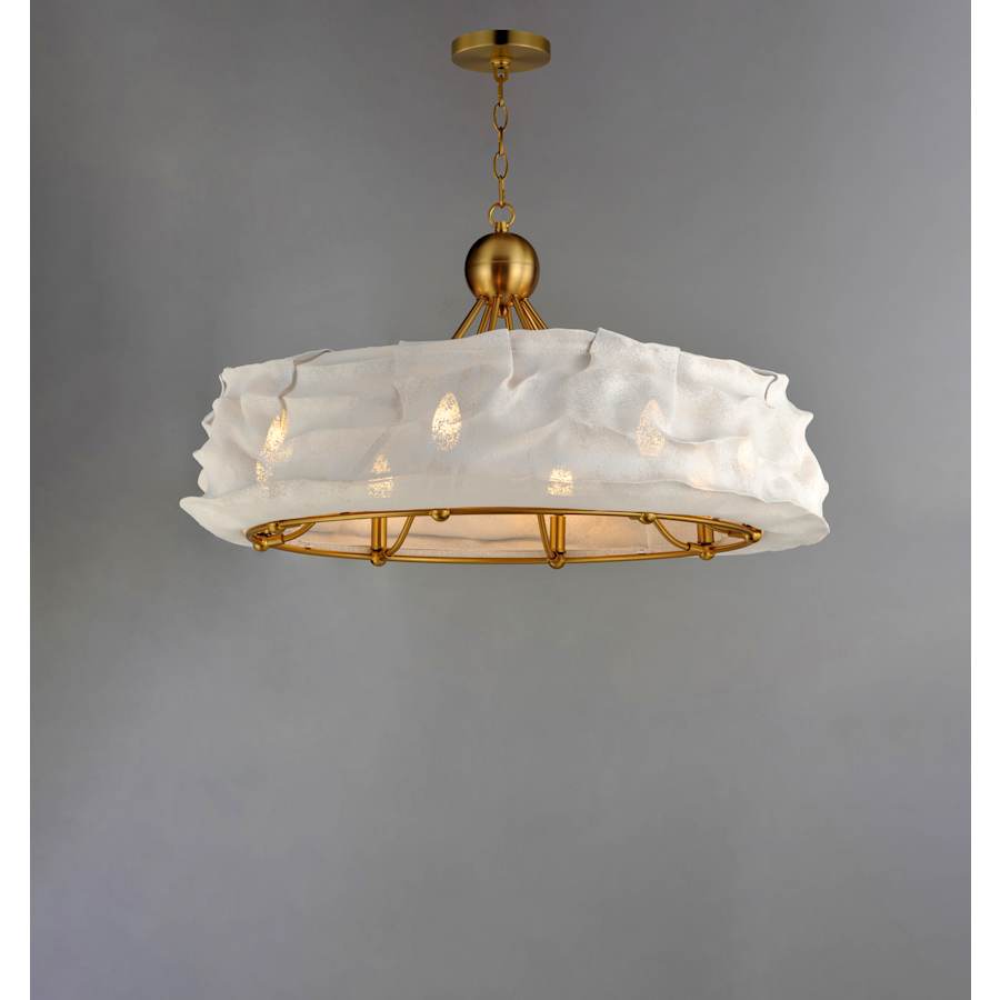 Studio M Shroud 8 Light 34" Wide LED Chandelier