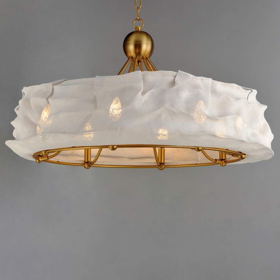 Studio M Shroud 8 Light 34" Wide LED Chandelier