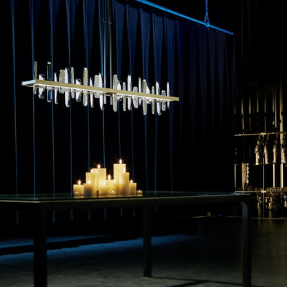 Synchronicity Solitude 51-7/8" Wide Integrated LED Linear Chandelier