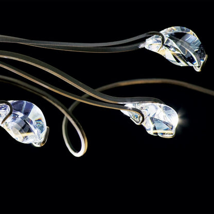 Synchronicity Courbé 45-5/16" Wide Integrated LED Linear Chandelier